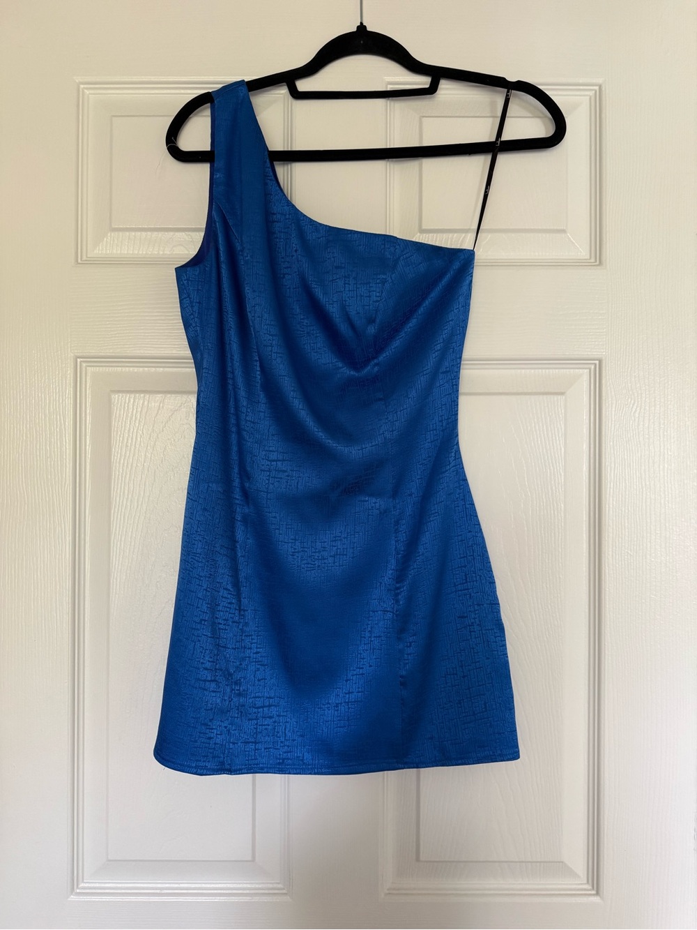 Lulu’s | One-Shoulder Royal Blue Mini Dress